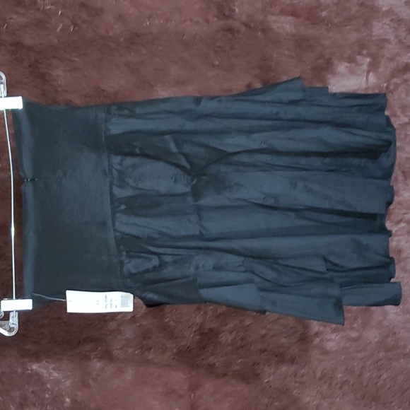 Hailey Logan Strapless Black Dress NWT - Picture 3 of 6